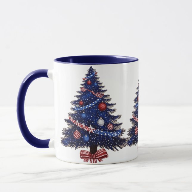 Caneca de Natal Patriótica (Esquerda)