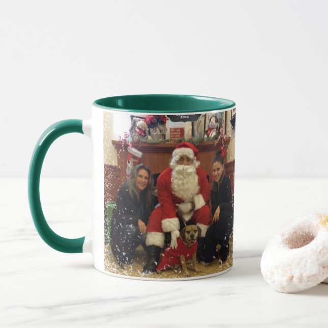 Caneca de Natal Personalizada (Com Donut)