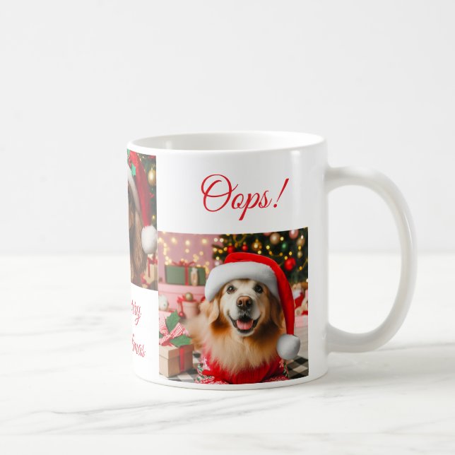 Caneca de Natal Personalizada/Caneca de Café (Direita)
