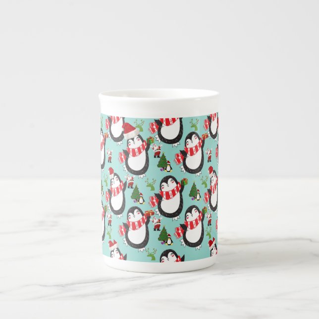 Caneca de Natal, Pinguim (Frente)