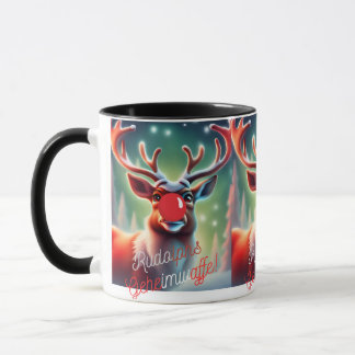 Caneca de Natal - Reeindeer Rudolph