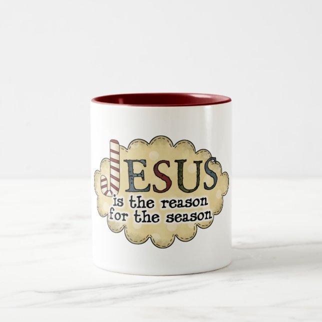 Caneca de Natal Religiosa (Centro)
