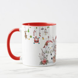 Caneca de Natal Snowmen