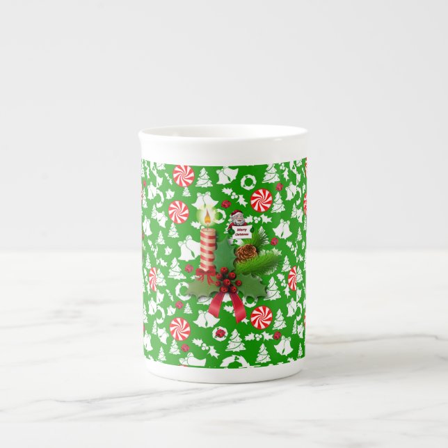 Caneca de Natal, Vela de Natal (Frente)