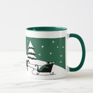 Caneca de Neve de Natal de 1940