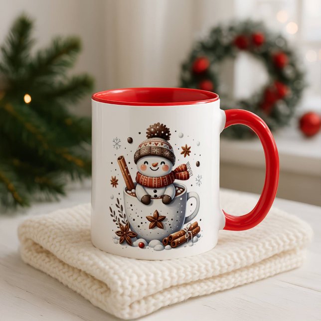 Caneca de Neve de Natal, Festa de Cacau Quente de  (Criador carregado)