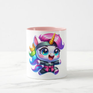 caneca de ninja unicórnio