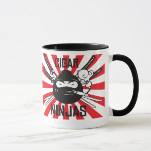 Caneca de Ninjas do charuto