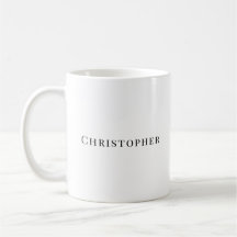 Caneca de Nome Personalizado | Caneca de Café Mini