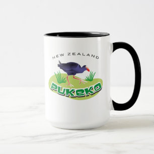 Caneca de Nova Zelândia Pukeko
