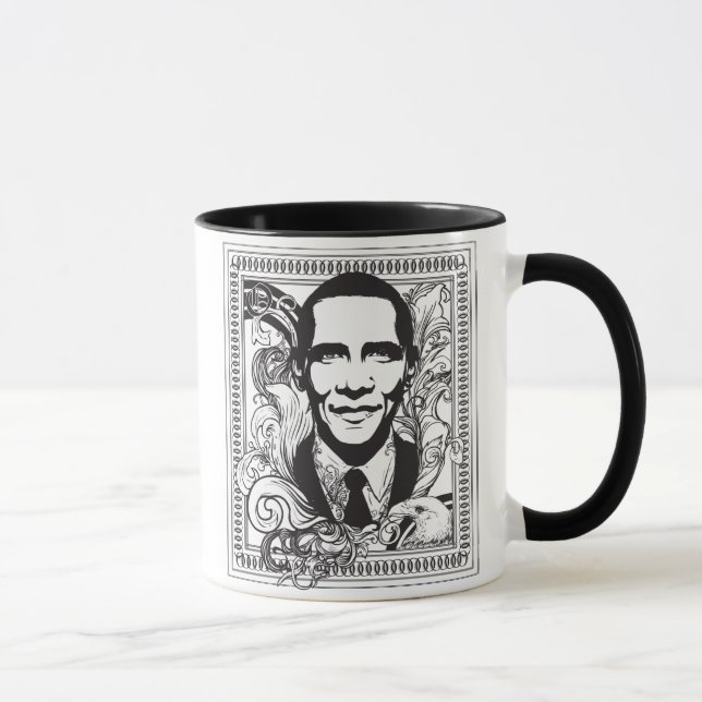 Caneca de Obama (Direita)