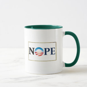 Caneca de Obama NOPE