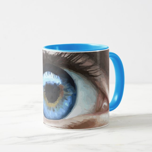 Caneca de Olhos (Frente Esquerda)