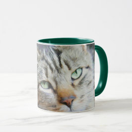 Caneca de Olhos Verdes