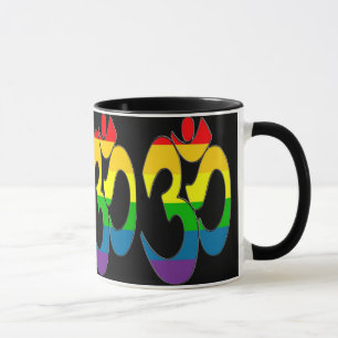 Caneca de OM do arco-íris