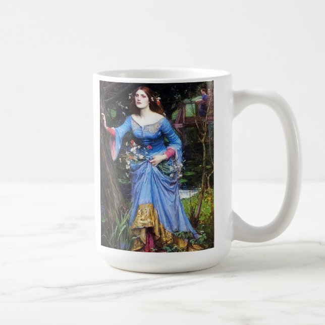 Caneca de Ophelia do Waterhouse (Direita)