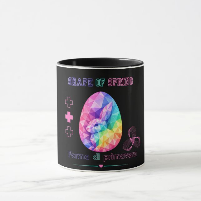 Caneca de Ovo de Coelho de Páscoa (Centro)