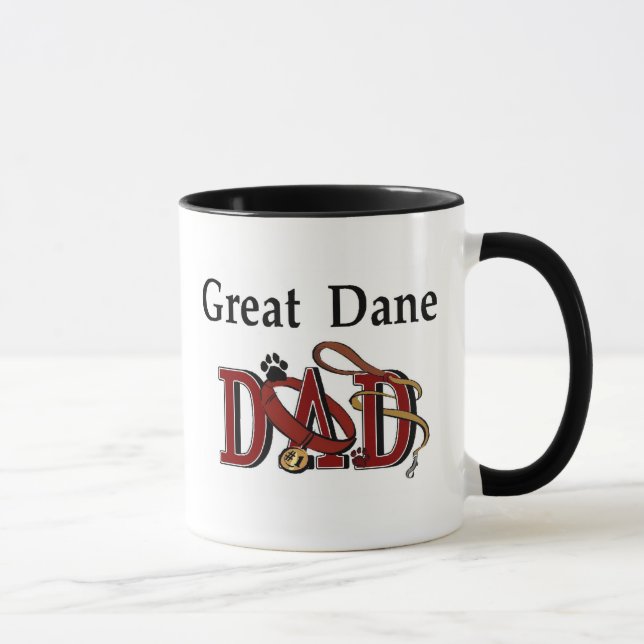 Caneca de Pai do Great Dane (Direita)