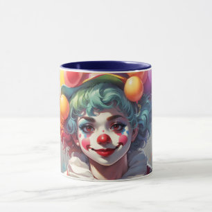 Caneca de Palhaço com Monograma Personalizado Desl