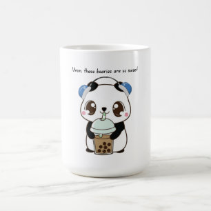 Caneca de Panda Fofa – Panda Kawaii Adorável Café