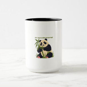 Caneca de Panda Fofa – Xícara de Café de Panda Kaw
