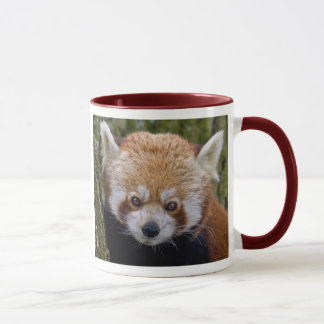 Caneca de Panda Vermelho