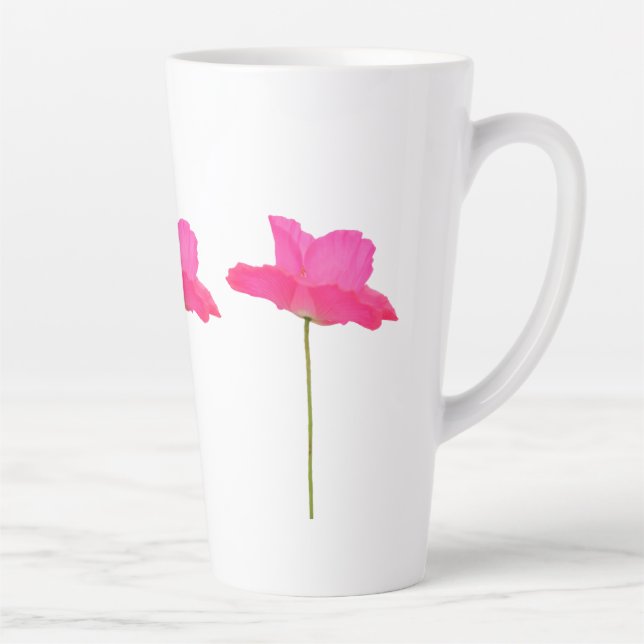 caneca de papoila rosa (Direita)