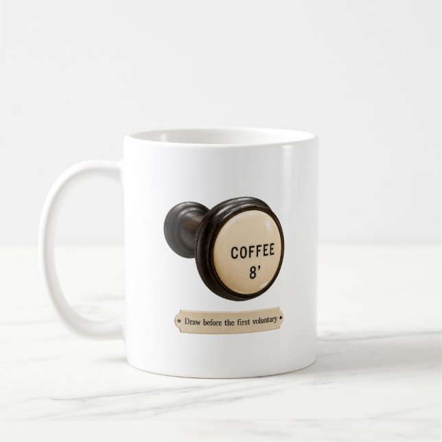Caneca de parada de órgão de café (Esquerda)