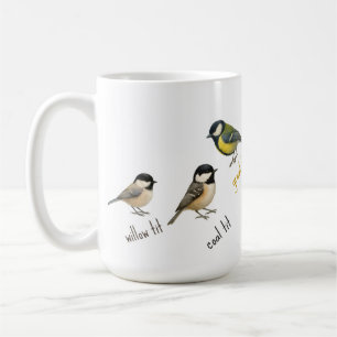 Caneca de Pássaros – Pássaros de Jardim Xícara de