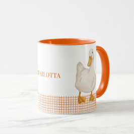 Caneca de Pato Personalizada – Design de Animal de
