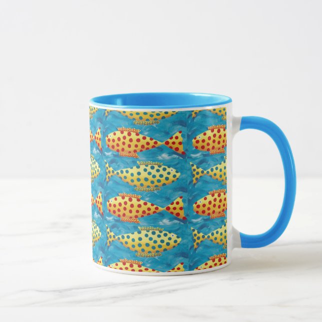 Caneca de Peixe Manchado (Direita)