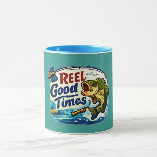 Caneca de Pesca de Boa Diversão (Centro)