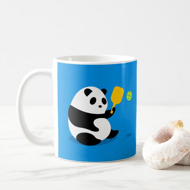 Caneca de Pickleball: De "panda Pickleball " (Com Donut)