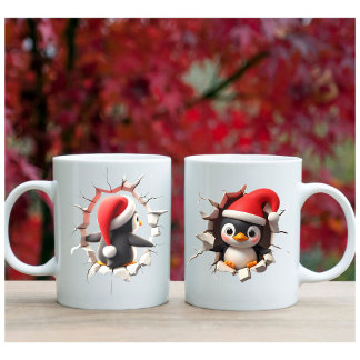 Caneca de pinguim