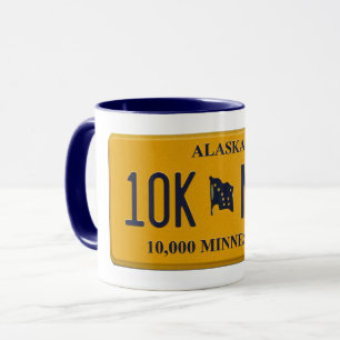 Caneca de Plata de Licença do Alasca