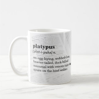 Caneca de Platypus Defintion