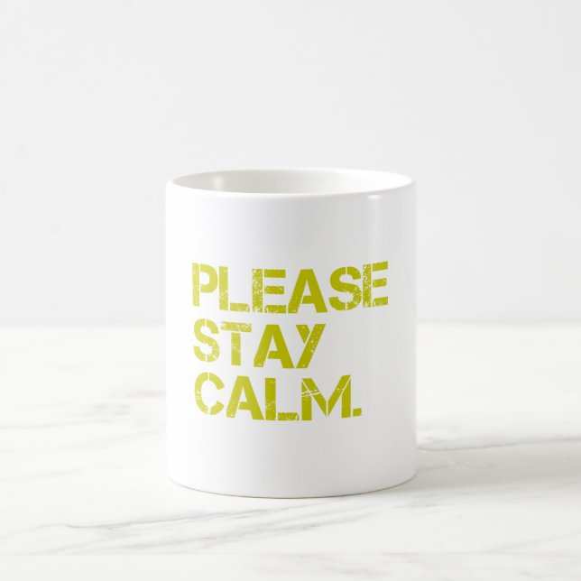 Caneca de PleaseStayCalm (Centro)