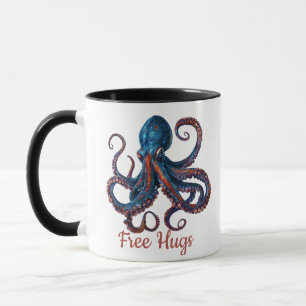 Caneca de polvo de Abraços Gratuitos - Xícara de c