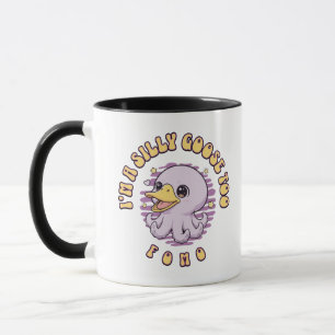 Caneca de polvo roxo Silly Goose