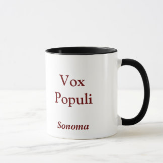 Caneca de Populi Sonoma do Vox