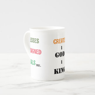 Caneca De Porcelana 1God1King criado por Collection Specialty Mug
