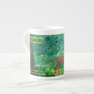 Caneca De Porcelana A floresta ida pelo Shipman de J S (c) J