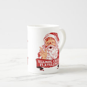 Caneca De Porcelana A gemada causa a flatulência