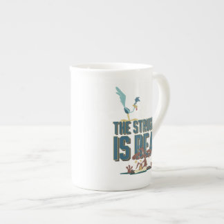 Caneca De Porcelana A Luta É Real ROAD RUNNER™ E Wile E. Coyote