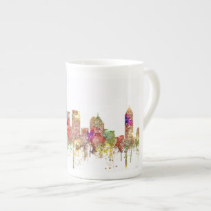 Caneca De Porcelana A skyline de Atlanta Geórgia SG-Desvaneceu-se