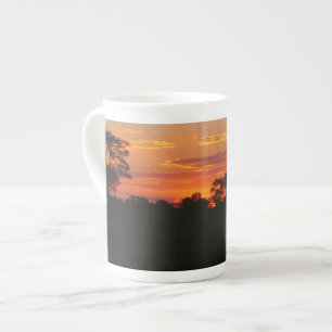 Caneca De Porcelana Acacia Sunset