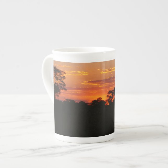 Caneca De Porcelana Acacia Sunset (Frente Esquerda)