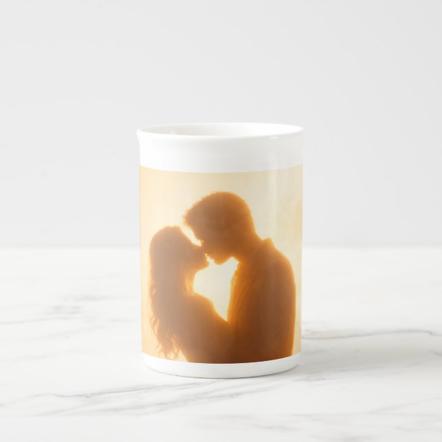 Caneca De Porcelana Adesivo (Frente)