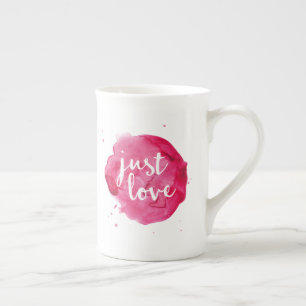 Caneca De Porcelana Adorei a água, Fine Bone China Mug