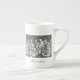 Caneca De Porcelana Adoro te Devote